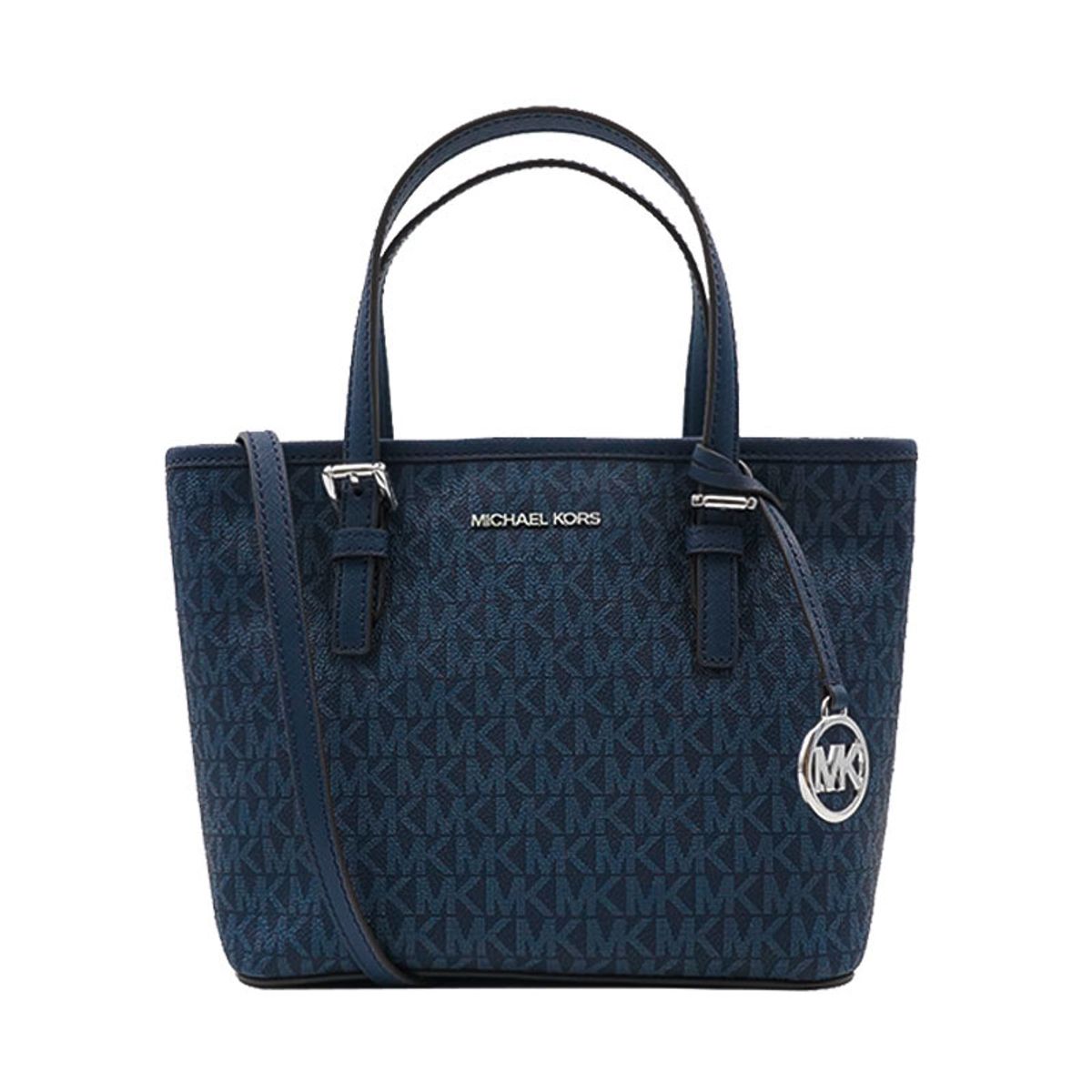 MICHAEL KORS - CARTERA MUJER JET SET AZUL MARINO