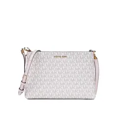 MICHAEL KORS - CARTERA MUJER TRISHA VAINILLA CON ROSA