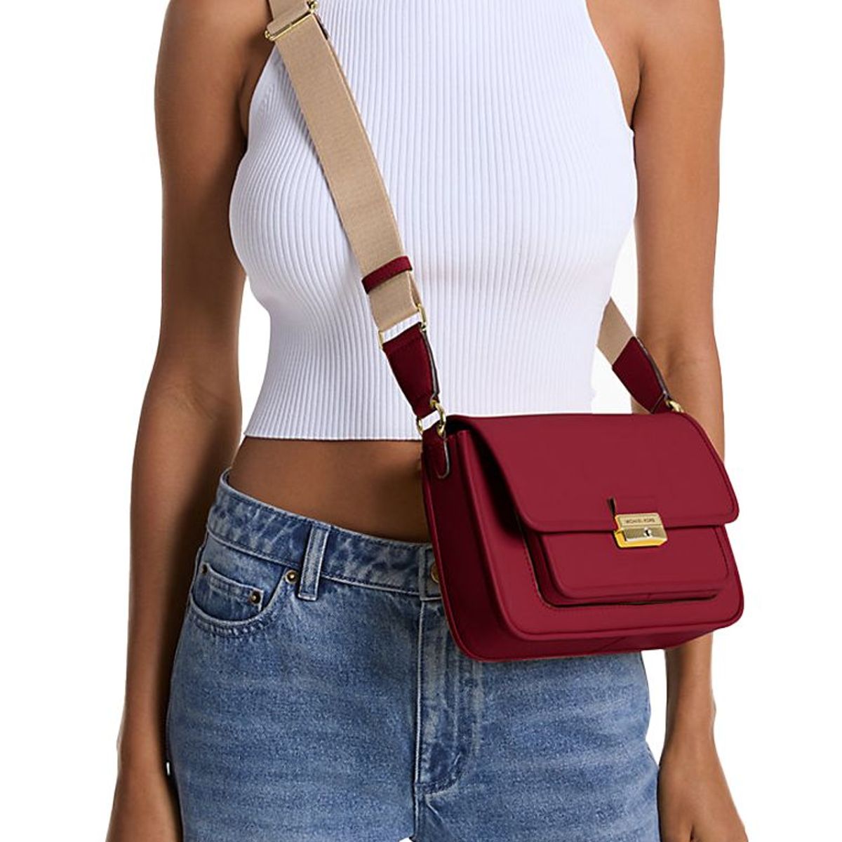 MICHAEL KORS - CARTERA MUJER BRADSHAW MARRÓN