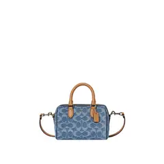 COACH - CARTERA MUJER ROWAN AZUL ÍNDIGO