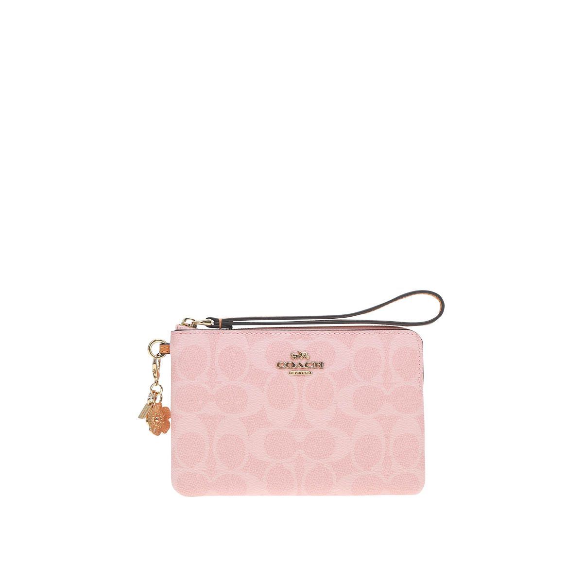 COACH - CARTERA MUJER MONEDERO POLVO ROSADO