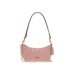 COACH - CARTERA MUJER CHAIN ROSA CLAVEL