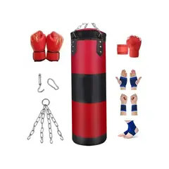 GENERICO - Guantes De Boxeo + Juego De Ejercicios Con Sacos De Arena Labg