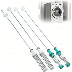 GENERICO - Repuesto para Midea: Kit 4 Amortiguadores Lavadora 62.5 cm