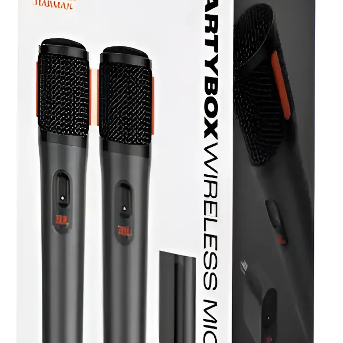 JBL - Micrófono x2 - JBL PartyBox Wireless Mic - Inalámbrico y Recargable - Color Negro