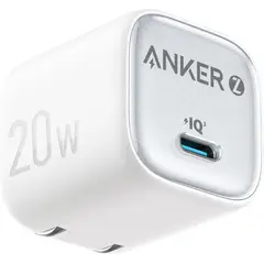 ANKER - Cargador Hielo 20w, Usb-c Poweriq 3.0 Con Activeshield
