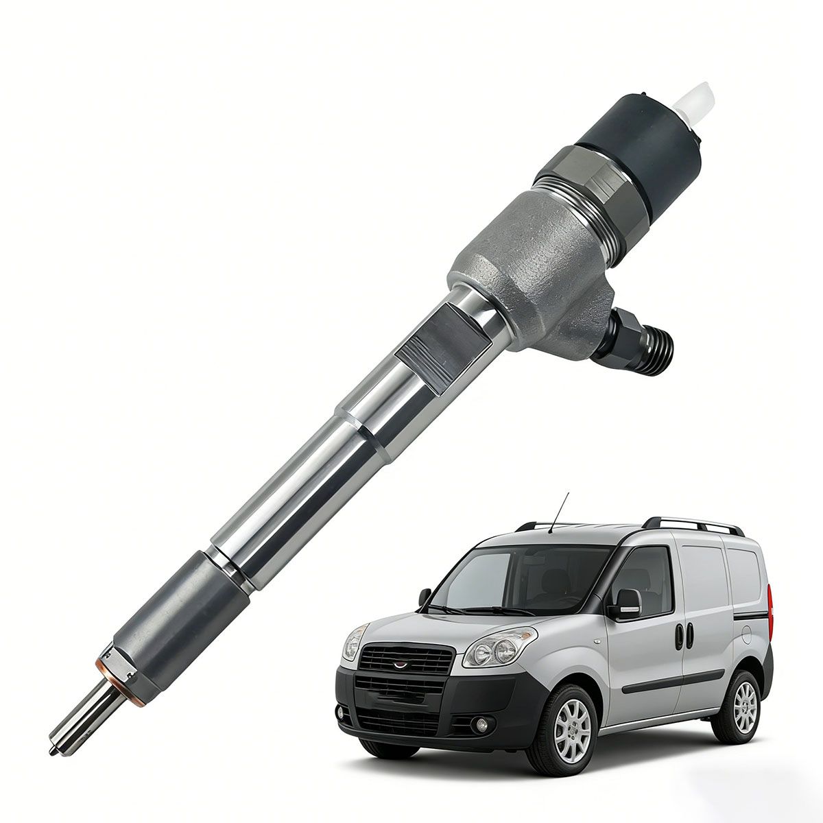MOONCORE - Repuesto Inyector Diesel Compatible con Modelos Fiat Doblo 1.3
