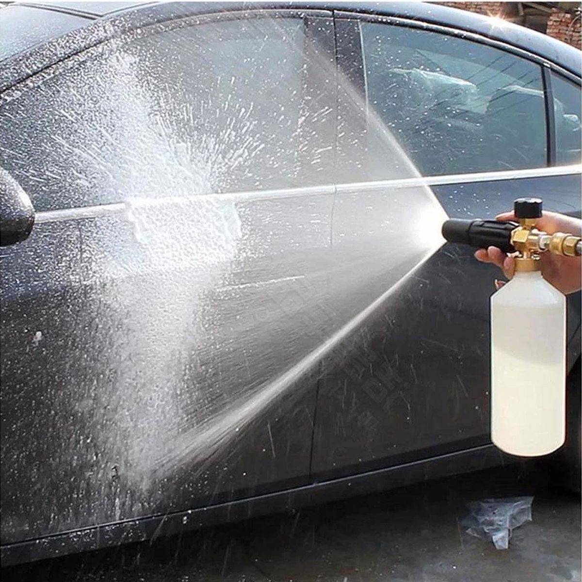 MOONCORE - Lanza Espuma High Pressure Foam Cannon Para Lavado - Blanco