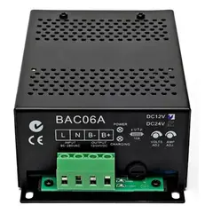 GENERICO - Mantenedor Y Cargador Inteligente De Batería Bac06a 12v Dc