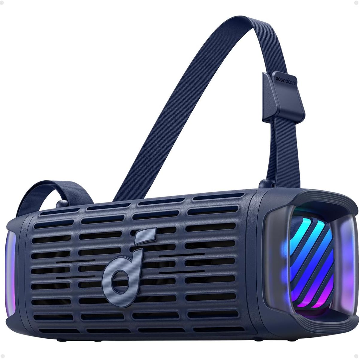SOUNDCORE BY ANKER - Parlante Bluetooth 50W 16h IP68 BassUp 2.0 Portátil Outdoor Soundcore by Anker Boom 3i
