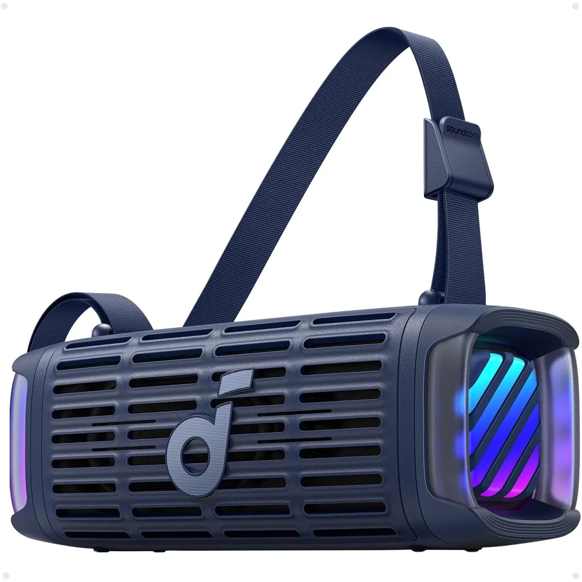 SOUNDCORE BY ANKER - Parlante Bluetooth 50W 16h IP68 BassUp 2.0 Portátil Outdoor Soundcore by Anker Boom 3i