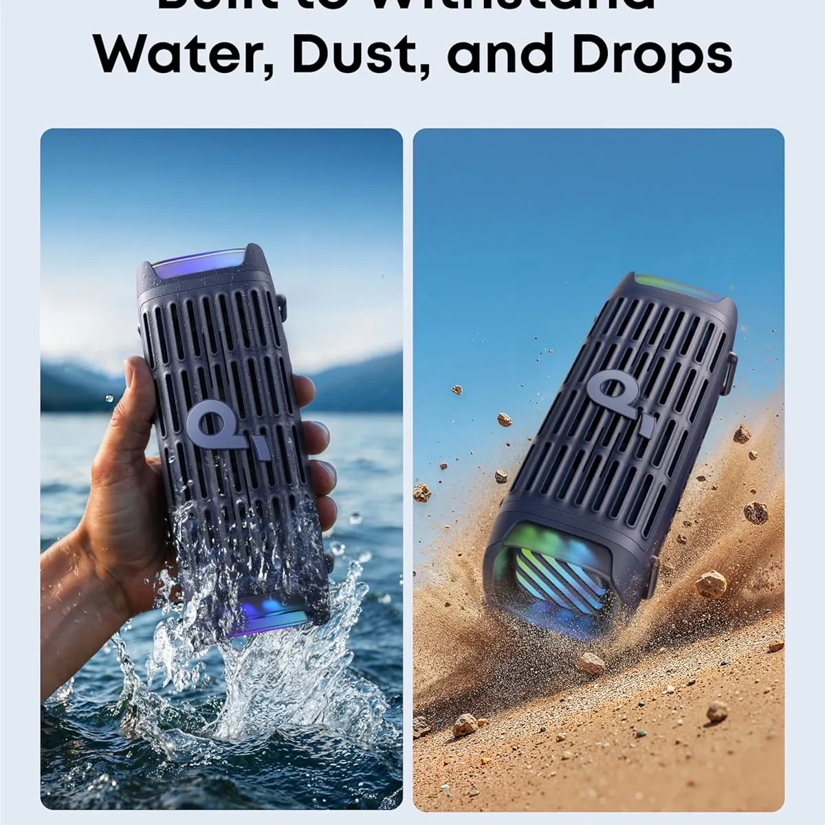 SOUNDCORE BY ANKER - Parlante Bluetooth 50W 16h IP68 BassUp 2.0 Portátil Outdoor Soundcore by Anker Boom 3i