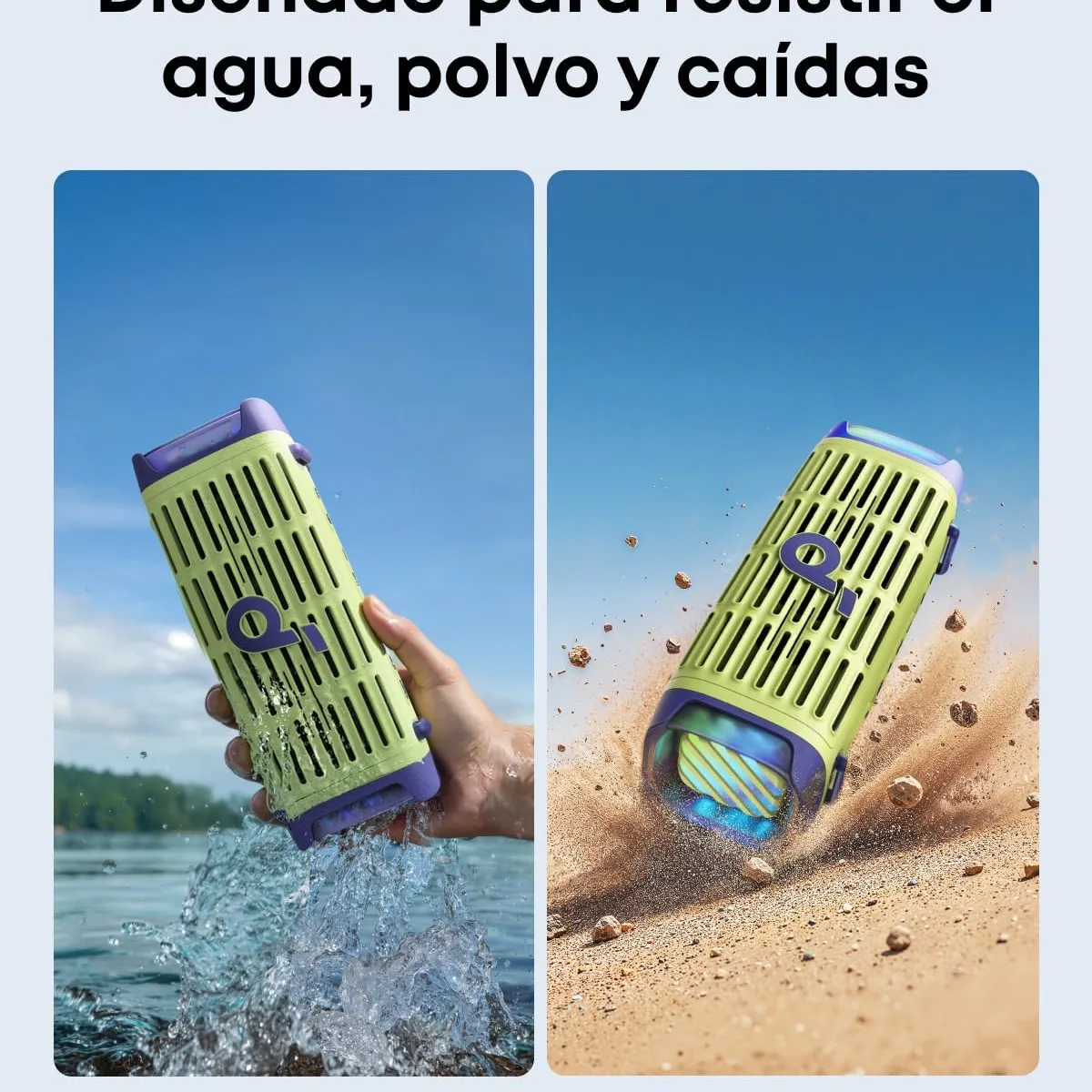 SOUNDCORE BY ANKER - Parlante Bluetooth 50W 16h IP68 BassUp 2.0 Portátil Outdoor Soundcore by Anker Boom 3i