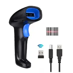 GENERICO - Escaner Codigo Barras Inalambrico Bluetooth USB Rapido