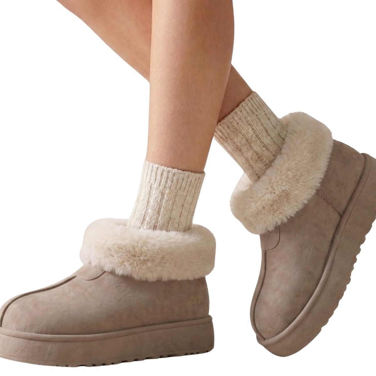 LOOK SHOP - Botin Descanso Chiporro Forrado Mujer Bota Invierno 536