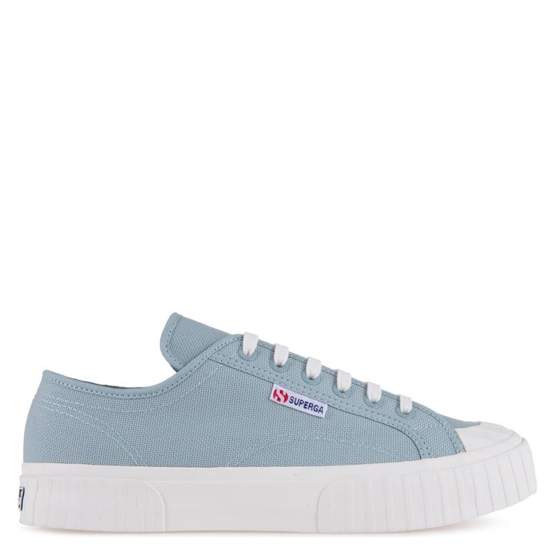 SUPERGA - Zapatilla Urbana Mujer Celeste