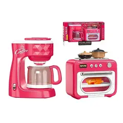 GENERICO - Set Juego Didáctico Horno Y Cafetera Juguete