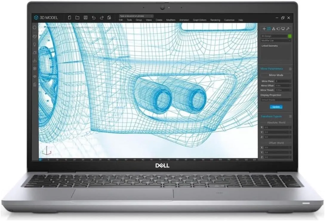 Notebook Precision 3561, 15.6-in FHD (1920 x 1080), Webcam, 1x Intel Core i7 8 Core (i7-11800H)