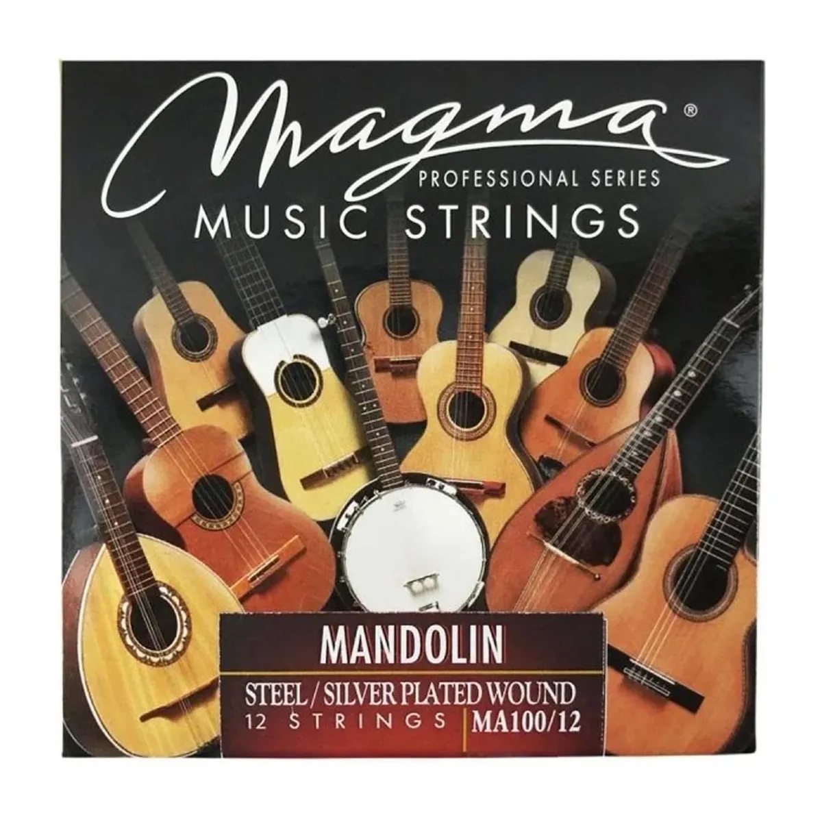 MAGMA - Encordado Mandolina de 12 Cuerdas MAGMA MA100/12