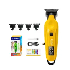 KEMEI - Máquina Trimmer KM-1693 Inalámbrica 7000 RPM