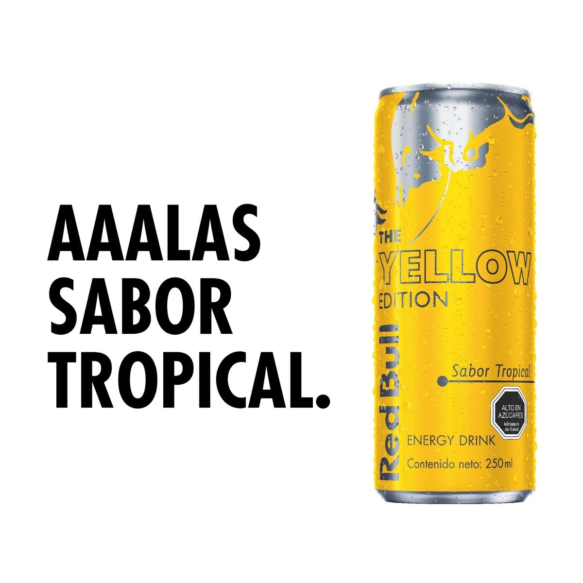 RED BULL - Red Bull Bebida Energética Pack 4 Latas Tropical 250ml