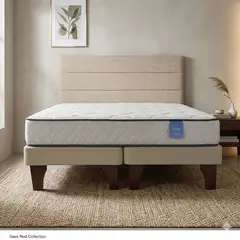 GAEX - Cama Europea 2 Plazas 200 Rest Respaldo Atacama