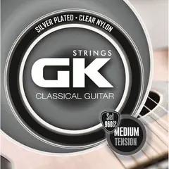 GK - Set de cuerdas de guitarra clasica nylon negro 960 SPB