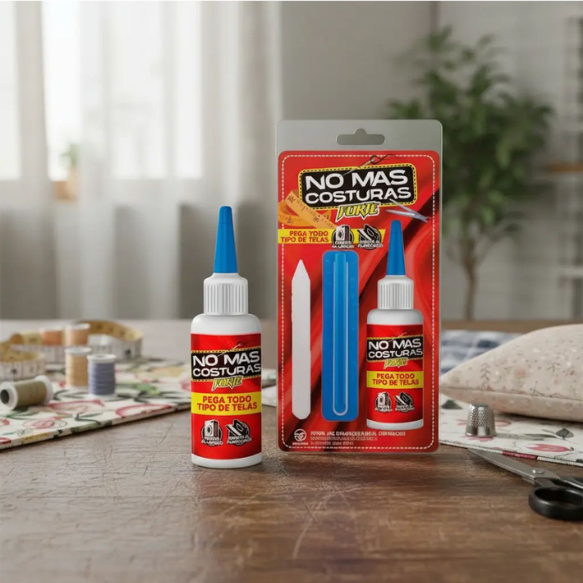 FORTE - Forte No Mas Costuras Adhesivo Para Telas 60 Ml