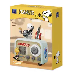 PANTASY - Snoopy y la Radio Retro – Bloques de Construcción 86916