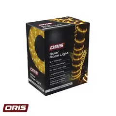 ORIS - Manguera LED Solar Luces Decoración Hogar 100 LEDs 10m Kiosclub