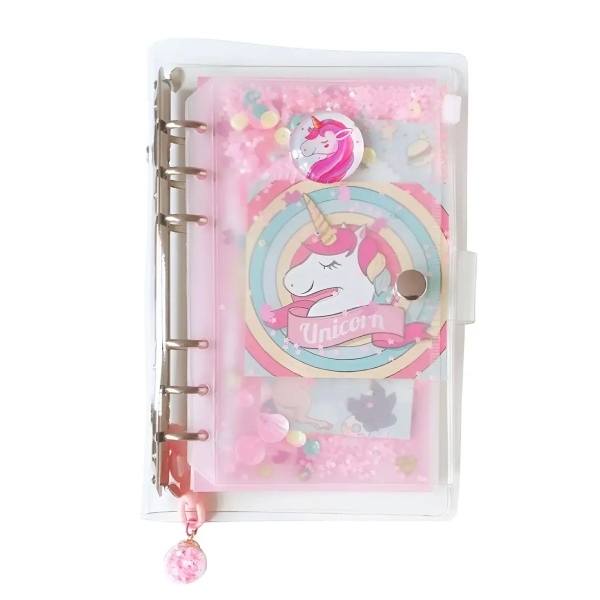 PANGUI TOYS - Diario De Vida Unicornio Con Lápiz Y Stickers