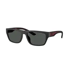 EMPORIO ARMANI - LENTE DE SOL - EA4267U 500987 - Negro mate engomado