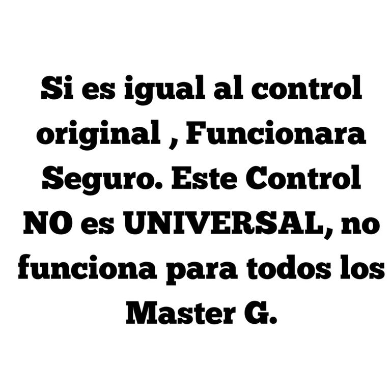 GENERICO Control Remoto Para Master G Smart Tv Mgg32hf Hd