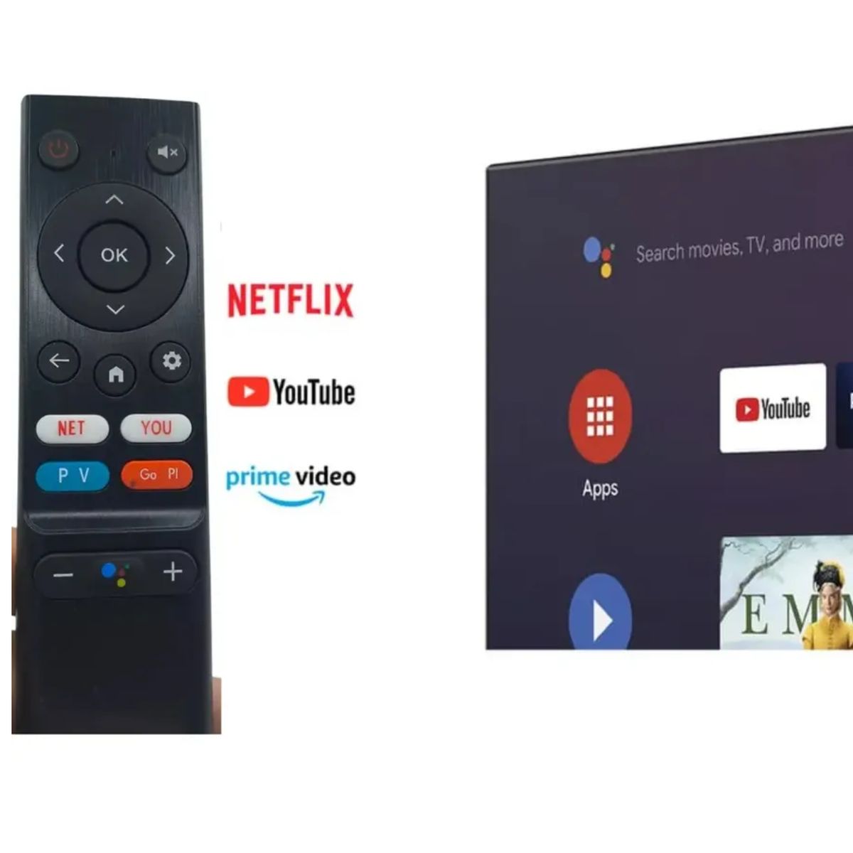 GENERICO - Control Remoto Para Master G Smart Tv Mgg32hf Hd