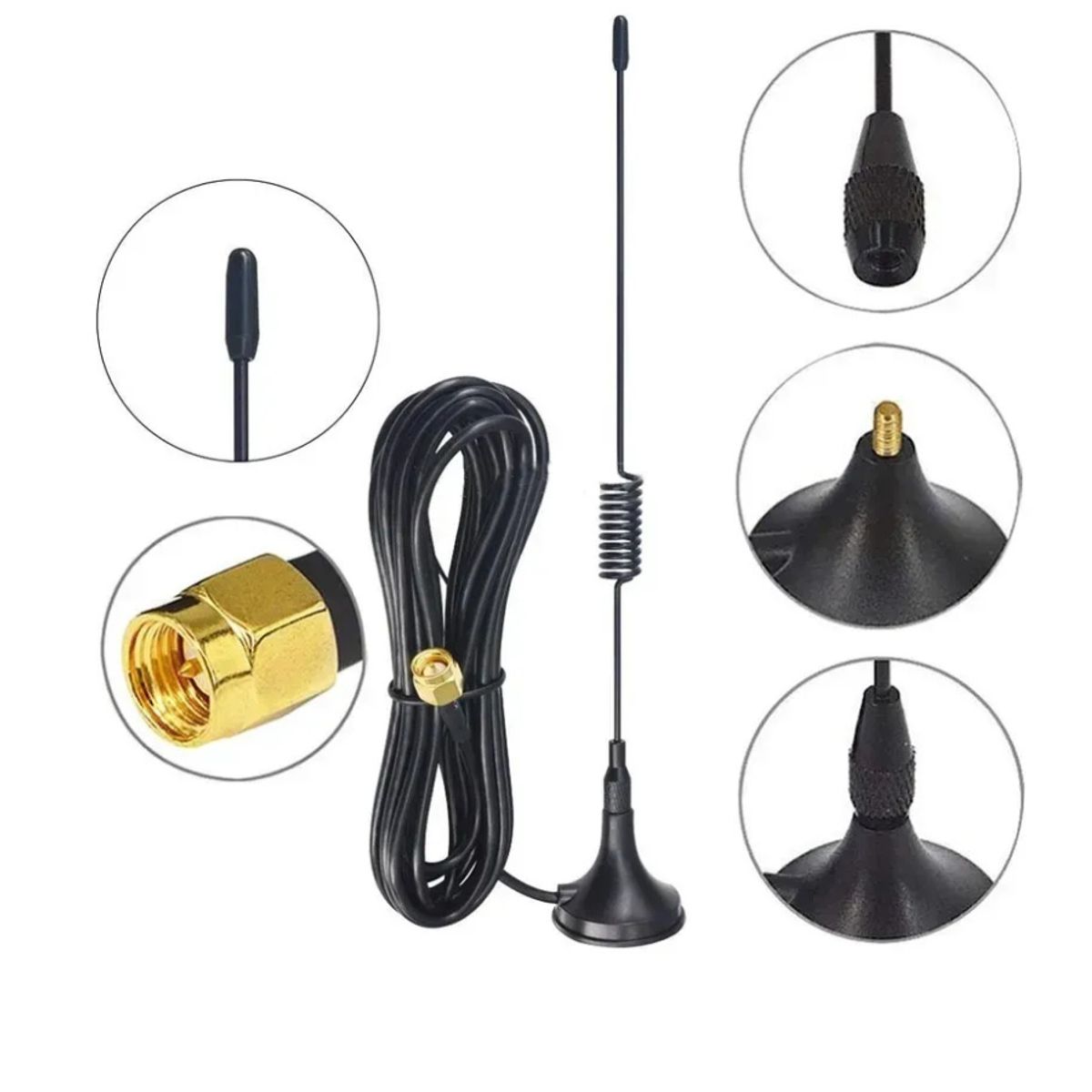 GENERICO - Antenas Gsm Para Equipos Rtu-5024 O Rtu- 5034 kit de 2