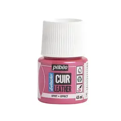 PEBEO - Pintura Para Cuero Frasco 45 Ml Setacolor Cuir Color 41 - Duocromo Rosa Azul