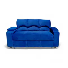 MUEBLERIA LATINA - SOFA CAMA FUNCIONAL 2 PZ DECO FELPA