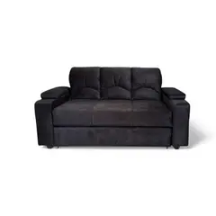 MUEBLERIA LATINA - SOFA CAMA FUNCIONAL 2 PZ DECO FELPA