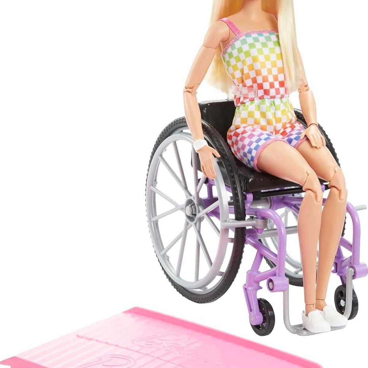 BARBIE - Barbie Fashionista silla ruedas hjt13