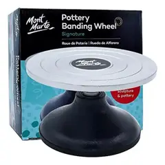 MONT MARTE - Torno Para Cerámica O Arcilla 18 Cm Giro Manual
