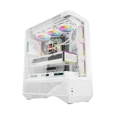 OEM - Gabinete Gamer Darkflash DY460 Vidrio Templado mATX White