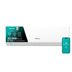 HISENSE - Aire Acondicionado Hi-Vida 22000BTUH R32 Inverter WiFi AS-22UR4RBTKA