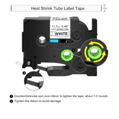 GENERICO - Cinta Termoretráctil Alternativa Para Brother Hse-231 11.7mm