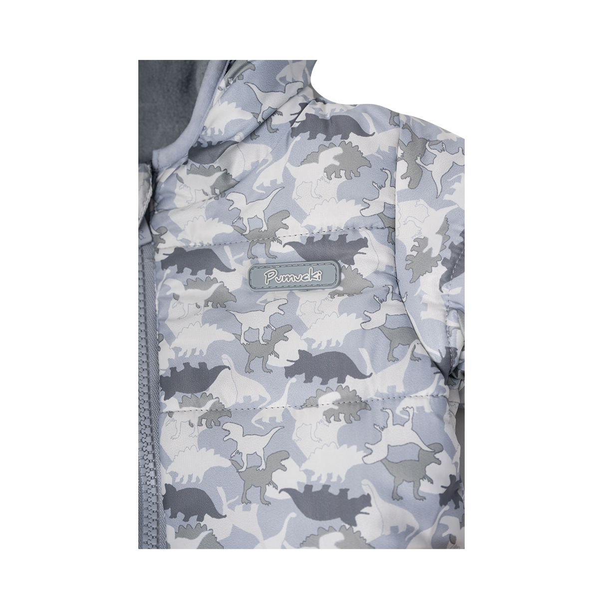 PUMUCKI - Parka Estampada Dinosaurios Niño Pumucki