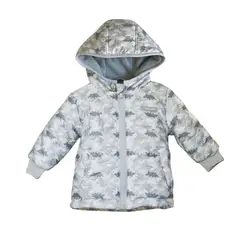 PUMUCKI - Parka Estampada Dinosaurios Niño