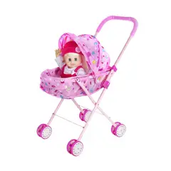GENERICO - Coche De Muñeca Juguete Niña Plegable