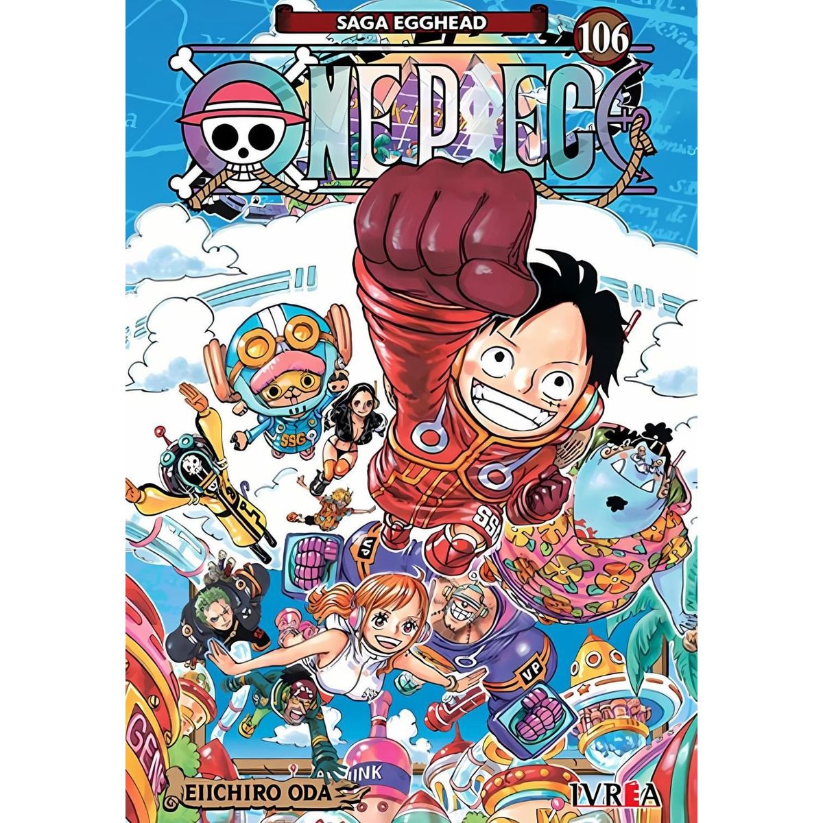 IVREA - Manga One Piece 106 Ivrea Argentina