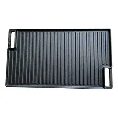 NORPLAT - Plancha Churrasquera Hierro Fundido Reversible -