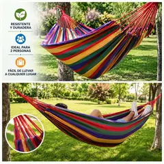 MOVI - Hamaca de 2 Plazas Para Disfrutar Al Aire Libre