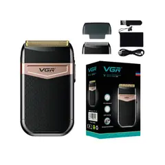 VGR - Afeitadora V-331 Recargable Resistente al Agua IPX4